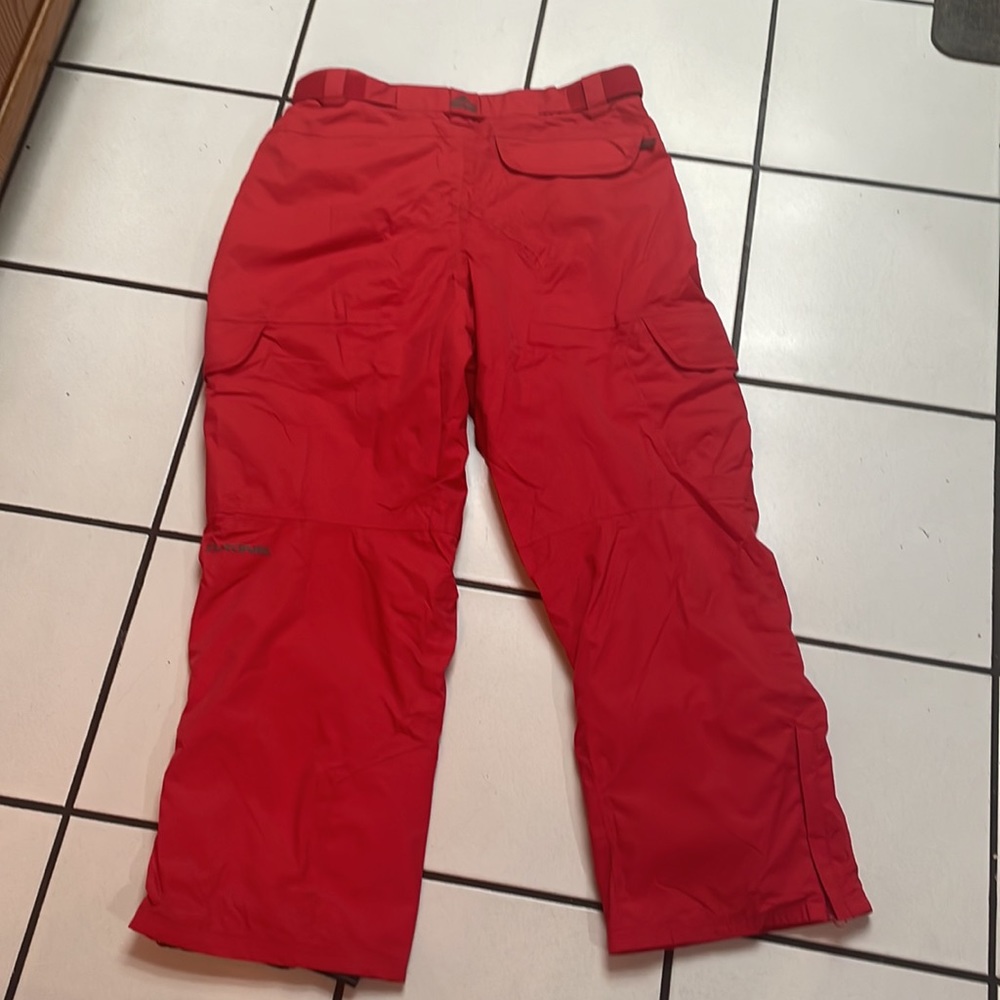 Dakine Red Mens Snow Winter Pants with pockets